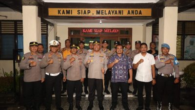 *Kapolresta Cilacap Cek Kesiapsiagaan Personel di Polsek Distrik Majenang*