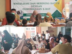 Ratusan Warga Antusias Ikuti Program ACF TBC Puskesmas Majenang I 