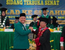 Bentuk Dukungan Terhadap Kemajuan Pendidikan Islam di Sumut, Bupati Baharuddin Hadiri Peringatan Milad ke–68 UNIVA Medan*