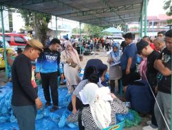 Polres Simalungun Sembelih 12 Ekor Sapi dan 13 Kambing, 1.200 Paket Daging Qurban Dibagikan kepada Masyarakat