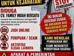 Diduga Jaringan WiFi Dibiarkan Jadi Sarang Judi Online dan Penipuan di Pangkalan Lunang