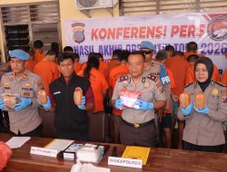 Polres Pematangsiantar Gelar Konferensi Pers Hasil Tangkapan Akhir Ops Antik Toba Tahun 2026