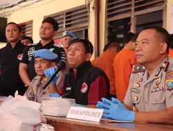 Polres Pematangsiantar Gelar Konferensi Pers Hasil Tangkapan Akhir Ops Antik Toba Tahun 2026