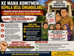 Diduga Kelalaian Kepala Desa Simandulang Gagalkan Pengurus Kopdes Merah Putih Ikuti Pelatihan Resmi PMD Labura