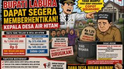 DANA DESA AIR HITAM 2025 NIHIL PENYALURAN, MASYARAKAT PERTANYAKAN KINERJA KEPALA DESA DAN PMD LABURA