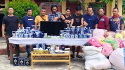 Polsek Dolok Batu Nanggar Bongkar Sindikat Pencuri Rumah Kosong, Empat Pelaku Diringkus — Kerugian Capai Rp80 Juta