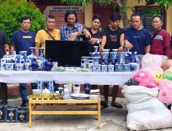 Polsek Dolok Batu Nanggar Bongkar Sindikat Pencuri Rumah Kosong, Empat Pelaku Diringkus — Kerugian Capai Rp80 Juta