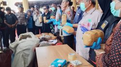Polres Pematangsiantar Gelar Pemusnahan Barang Bukti Narkotika