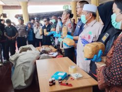 Polres Pematangsiantar Gelar Pemusnahan Barang Bukti Narkotika