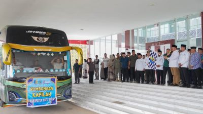 *Bupati Batu Bara Lepas Kafilah MTQ ke-40 Tingkat Provinsi Sumatera Utara, Targetkan Kembali Kejayaan Qori dan Qoriah*