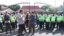 Polresta Cilacap Kawal Aksi Damai APPSI, Wujudkan Penyampaian Aspirasi yang Tertib*