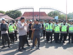 Polresta Cilacap Kawal Aksi Damai APPSI, Wujudkan Penyampaian Aspirasi yang Tertib*