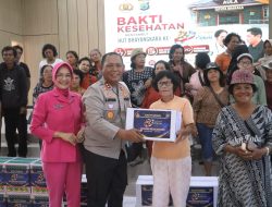 Sambut Hut Bhayangkara Ke-80, Polres Simalungun Gelar Bakti Kesehatan dan Bakti Sosial Untuk 200 Warga