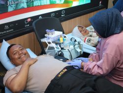 *Polresta Cilacap Gelar Donor Darah Sambut Hari Bhayangkara ke-80, Puluhan Personel dan Instansi Terkait Turut Berpartisipasi*