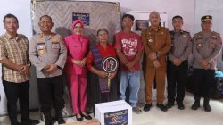 Kapolres Simalungun Bantu Ruma Opung Sipayung Lengkap.Ketua Bayangkari Beri Tempat Tidur Berserta TV