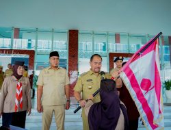 Bupati Batu Bara Lepas Kontingen Jambore Daerah Sumatera Utara XI Tahun 2026