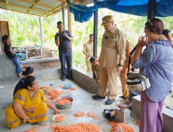 Bupati Batu Bara Tinjau Bantuan Stimulan Pembangunan Rumah Pascabencana di Desa Sentang*