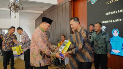 *Bupati Batu Bara Hadiri Pisah Sambut Komandan Lanal Tanjung Balai Asahan*