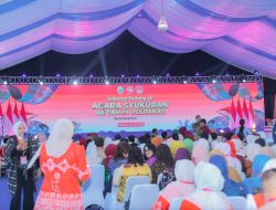 Ketua Dekranasda Batu Bara Hadiri Puncak Peringatan HUT ke-46 Dekranas di Makassar*