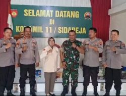 Wujudkan Kamtibmas Kondusif, Kapolsek Sidareja dan Cipari Perkuat Sinergitas Lewat Sambang Koramil Sidareja