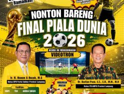 Perkuat Silaturahmi, DPD Partai Golkar Lampung Gelar Nobar Final Piala Dunia 2026 dan Gaple Fun Game*