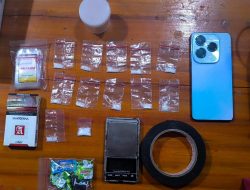 *Dit Resnarkoba Polda Jateng Ungkap Peredaran Sabu di Kota Semarang, Kurir Jaringan Narkotika Dibekuk Bersama 12 Paket Sabu*