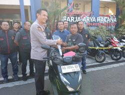Polresta Cilacap Ungkap Kasus Curanmor, Penadahan dan Curas, Tiga Tersangka Diamankan*