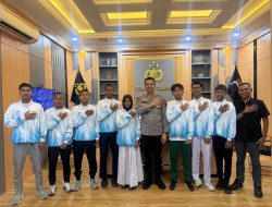 Kapolresta Cilacap Berikan Dukungan kepada Atlet Cheetah Runners Jelang Kejuaraan Atletik Jateng Open 2026*