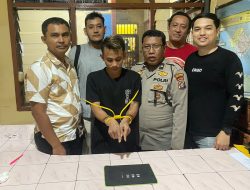 Gerebek Kos-kosan di Gunung Malela, Polsek Simalungun Sikat Pelaku Narkoba Bawa Sabu 0,41 Gram