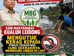 Dugaan Pembuangan Limbah Dapur MBG ke Perairan Tanjung Leidong Disorot, Masyarakat Minta DLH Periksa Perizinan Lingkungan
