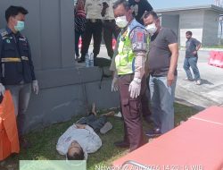 Penumpang Bus Meninggal Mendadak di Pintu Tol Sinaksak, Polsek Dolok Batu Nanggar Gerak Cepat Olah TKP
