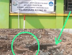 Misteri Papan Anggaran Proyek Milik Pemerintah di Komplek Balai  Desa Salebu Kecamatan Majenang