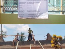 Pekerja Rehabilitasi SDN 01 Padangsari Majenang Disinyalir Tidak Mengunakan K3