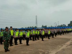 Polresta Cilacap Laksanakan Pengamanan Penyampaian Aspirasi di PT S2P Karangkandri, Situasi Berjalan Aman dan Kondusif*