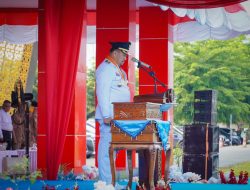Bupati Batu Bara Pimpin Upacara Detik-Detik Proklamasi HUT ke-81 Kemerdekaan RI*