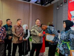 *Bupati Batu Bara Apresiasi Paskibraka pada Malam Resepsi Kenegaraan HUT ke-81 RI*