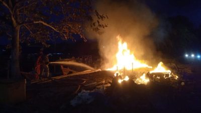 Tempat Penyimpanan Jaring Nelayan di Cilacap Terbakar, Api Sempat Menyambar Kapal 