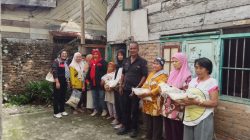 Kegiatan Rutinitas Bulanan Hefriansyah Noor Melalui KRNS Menyalurkan Bantuan Kepada warga  Kurang mampu di Kelurahan Karo Kecamatan Siantar Selatan .