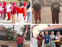 Kegiatan Peringatan HUT ke-81 RI di RT 01 RW 06 Desa Pegadingan Diisi Senam dan Lomba, Warga Antusias