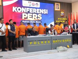 Polres Batu Bara Ungkap 10 Kasus 3C, 17 Tersangka Diamankan