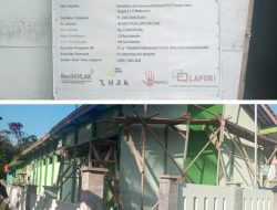 Pekerjaan Rehabilitasi dan Renovasi Yang Dikerjakan Oleh PT.Joglo Multi Ayu Diduga Keras Melewati Tahun Anggaran 2025 
