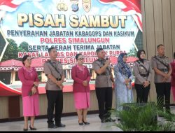 Kapolres Simalungun Pimpin Pisah Sambut Empat Jabatan Strategis: Rotasi Adalah Penyegaran, Dedikasi Harus Tetap Membara