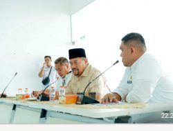 *Komitmen Tingkatkan Pelayanan Kesehatan, Bupati Baharuddin Bertemu Dokter RSUD H. OK Arya Zulkarnain*