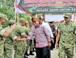 Bupati Simalungun Bersama Forkopimda Hadiri Peresmian Jembatan Garuda dan Air Bersih oleh Presiden RI