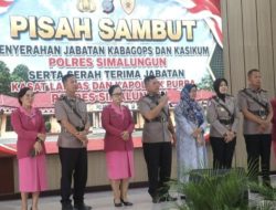 Kapolres Simalungun Pimpin Pisah Sambut Empat Jabatan Strategis: Rotasi Adalah Penyegaran, Dedikasi Harus Tetap Membara