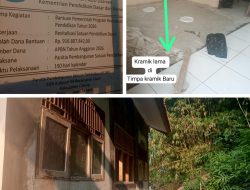 Revitalisasi SD Negeri Kutasari 04 Diduga Melewati Batas Waktu Kontrak dan Pekerjaan Asal-asalan