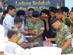 Ladang Sedekah Kodim 0703/Cilacap Rutin Digelar Setiap Jumat