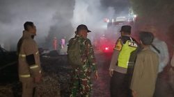 Polsek Kawunganten Gerak Cepat Tangani Kebakaran Tempat Penyulingan Kayu Putih