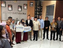 Insiden Kebakaran PT Evyap Sabun Indonesia di KEK Sei Mangkei, Tiga Keluarga Korban Terima Santunan Rp3,21 Miliar