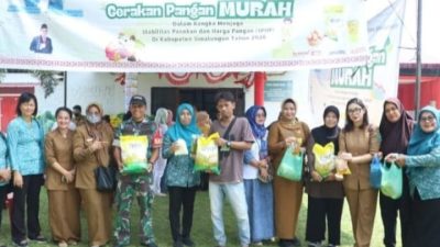 Jaga Stabilitas Harga dan Kendalikan Inflasi, Pemkab Simalungun Gelar Gerakan Pangan Murah di Empat Kecamatan
